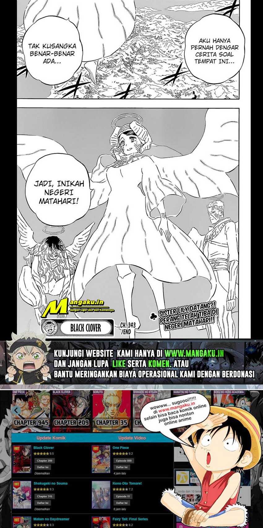 Black Clover Chapter 343 - halaman 16