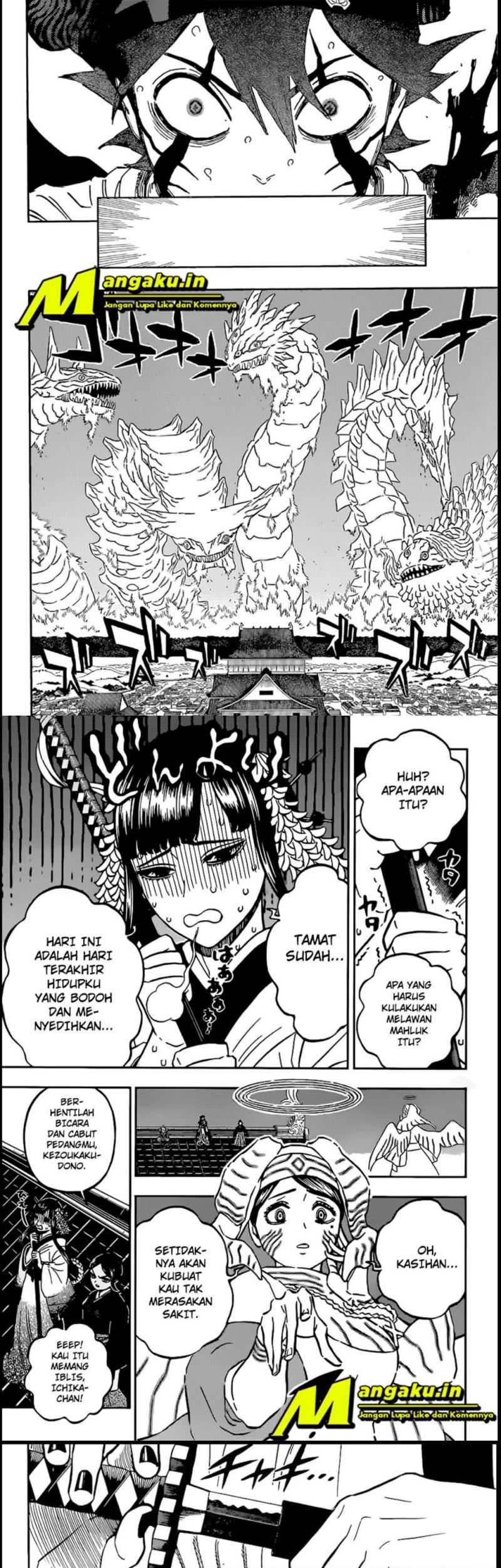 Black Clover Chapter 345 - halaman 8