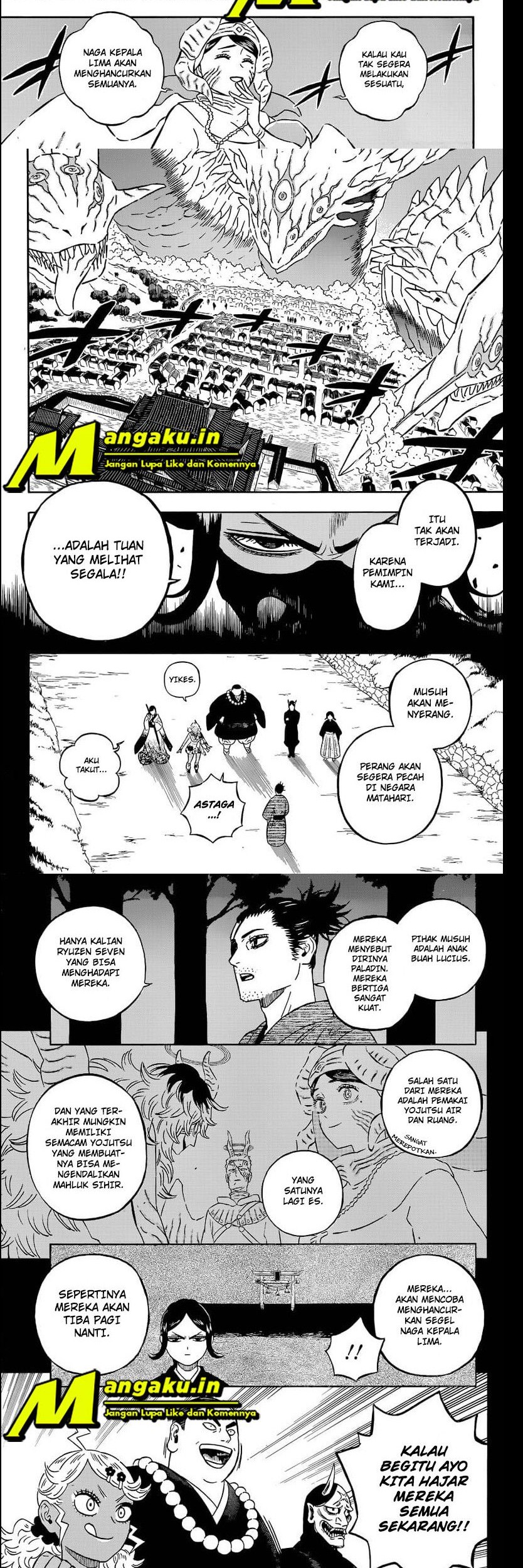 Black Clover Chapter 346 - halaman 4