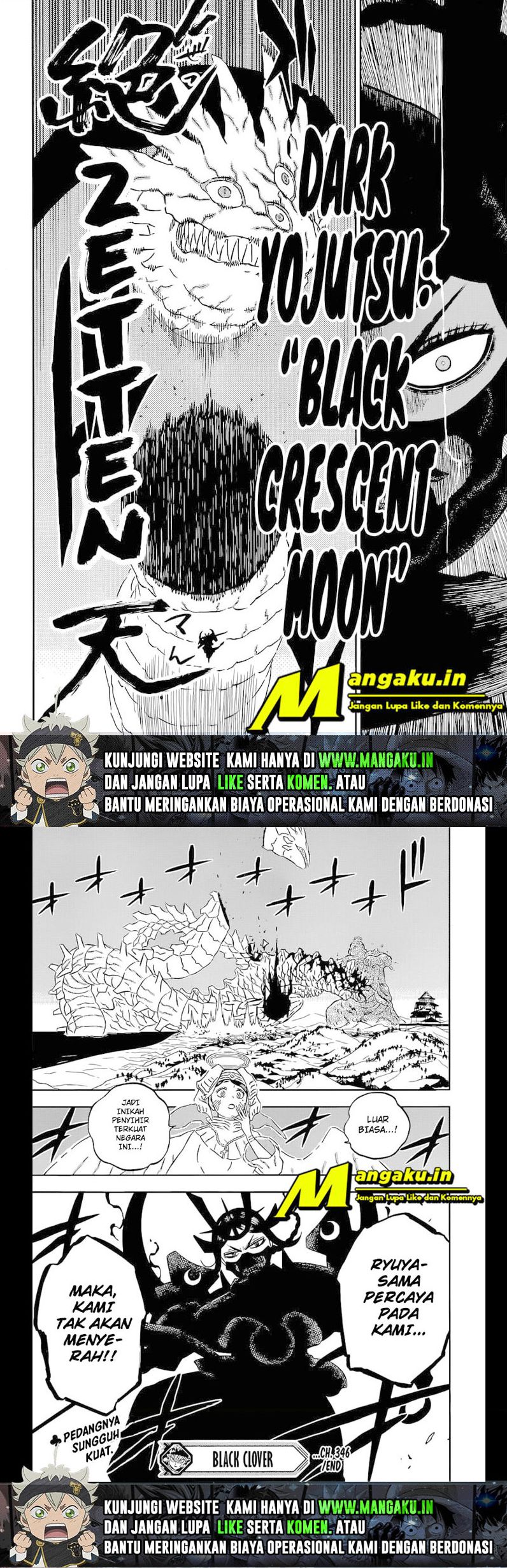 Black Clover Chapter 346 - halaman 9