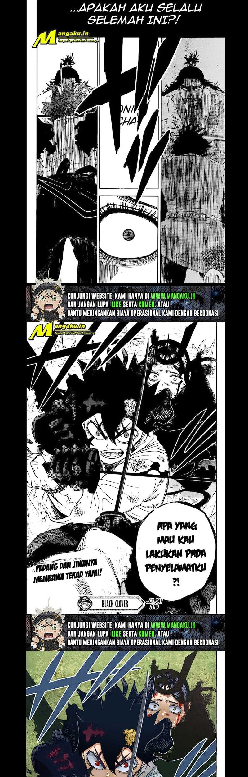 Black Clover Chapter 347 - halaman 10