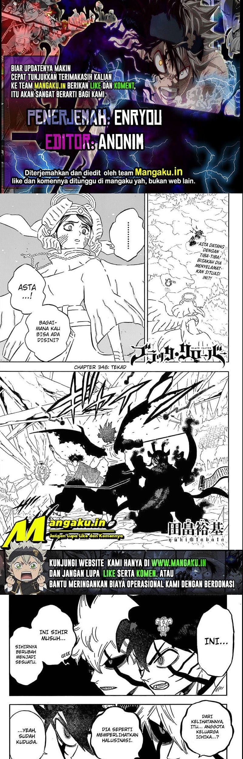 Black Clover Chapter 348 - halaman 1