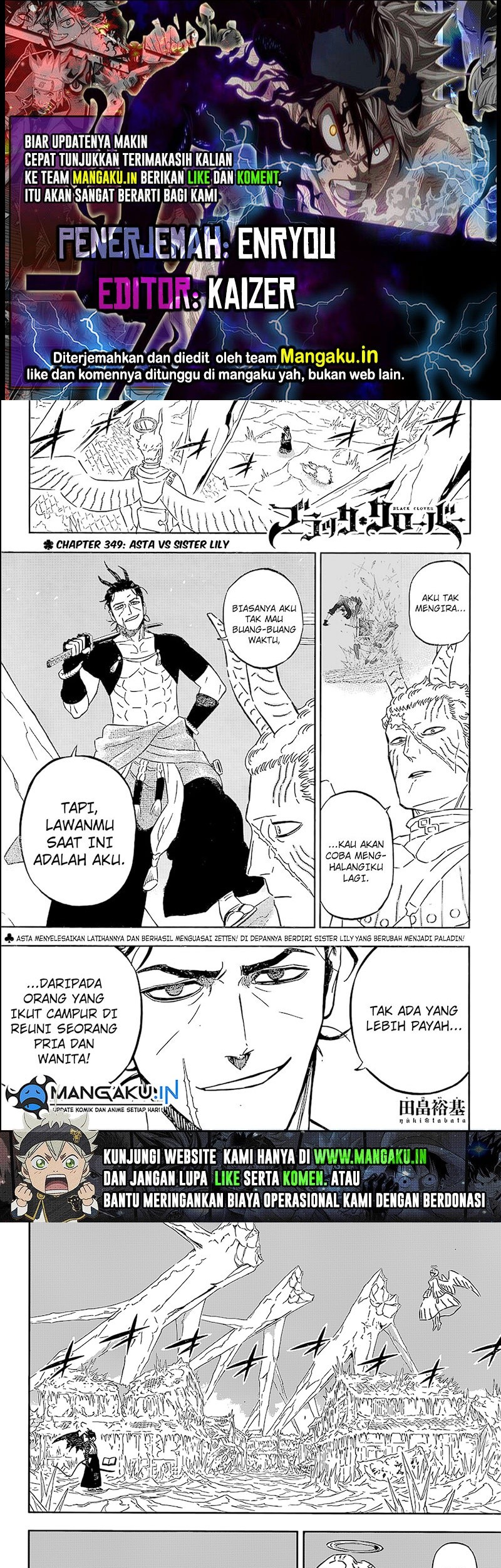 Black Clover Chapter 349 - halaman 1