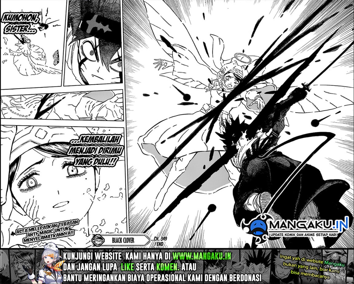 Black Clover Chapter 349 - halaman 8