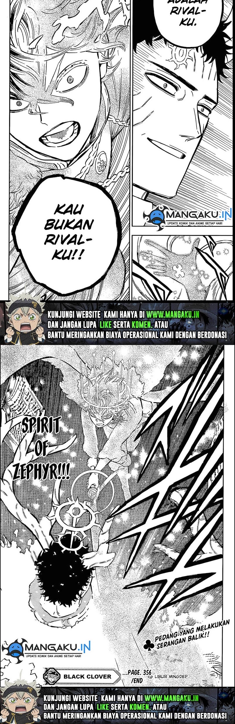 Black Clover Chapter 356 - halaman 7