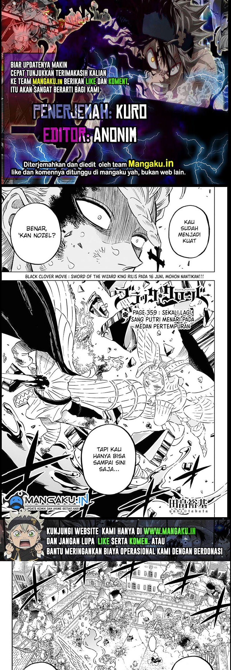 Black Clover Chapter 359 - halaman 1