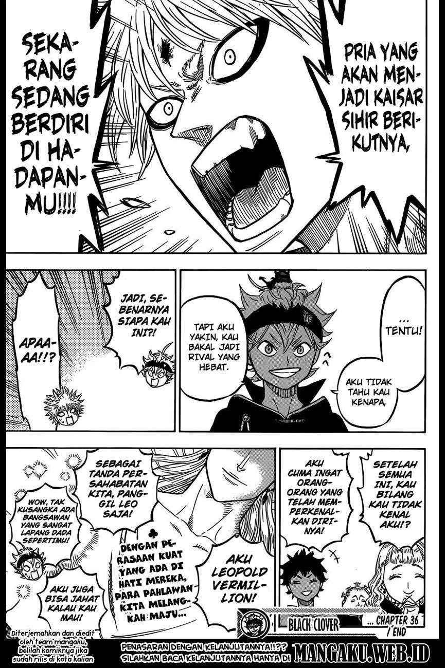 Black Clover Chapter 36 - halaman 18
