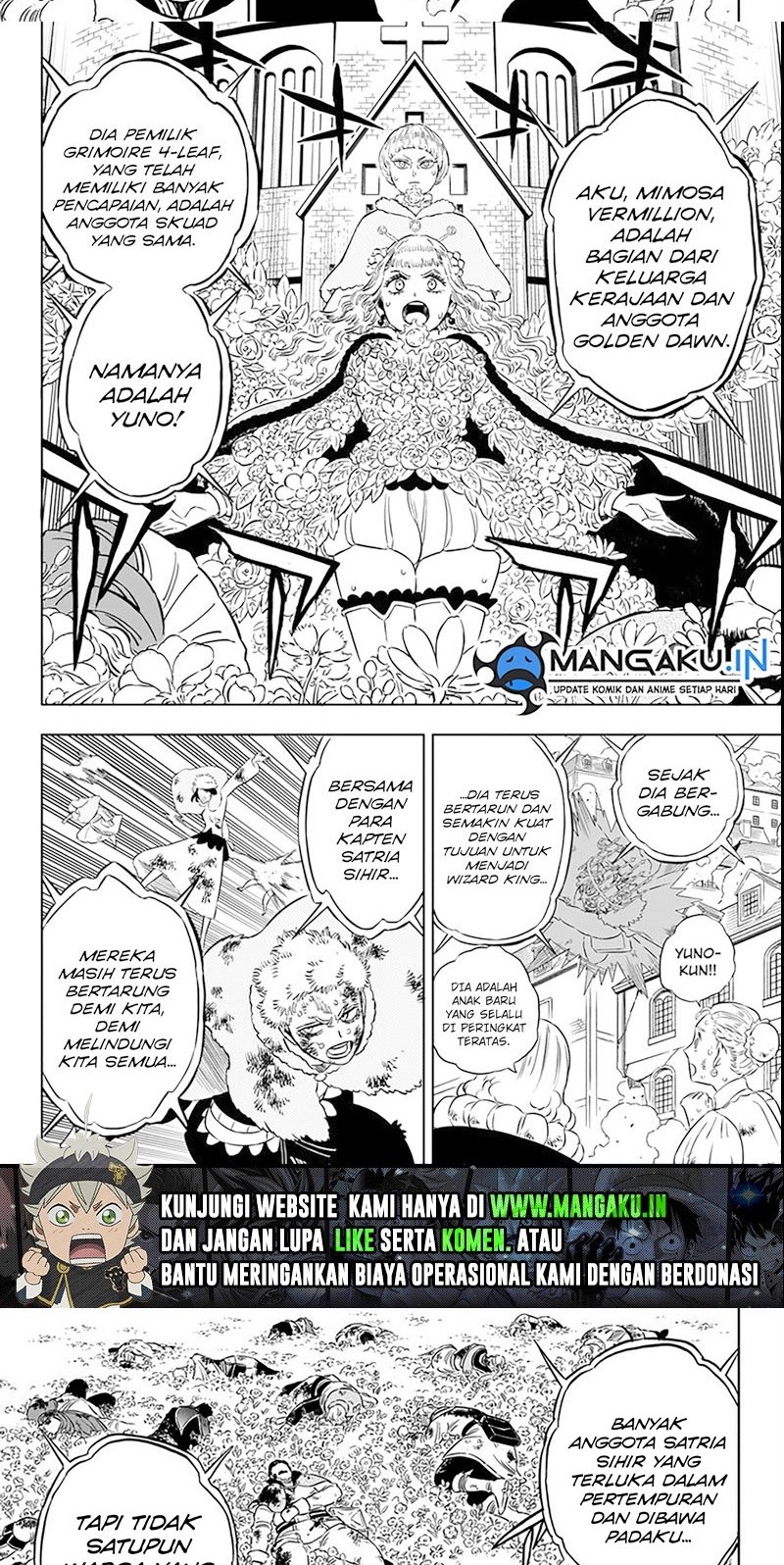 Black Clover Chapter 361 - halaman 4