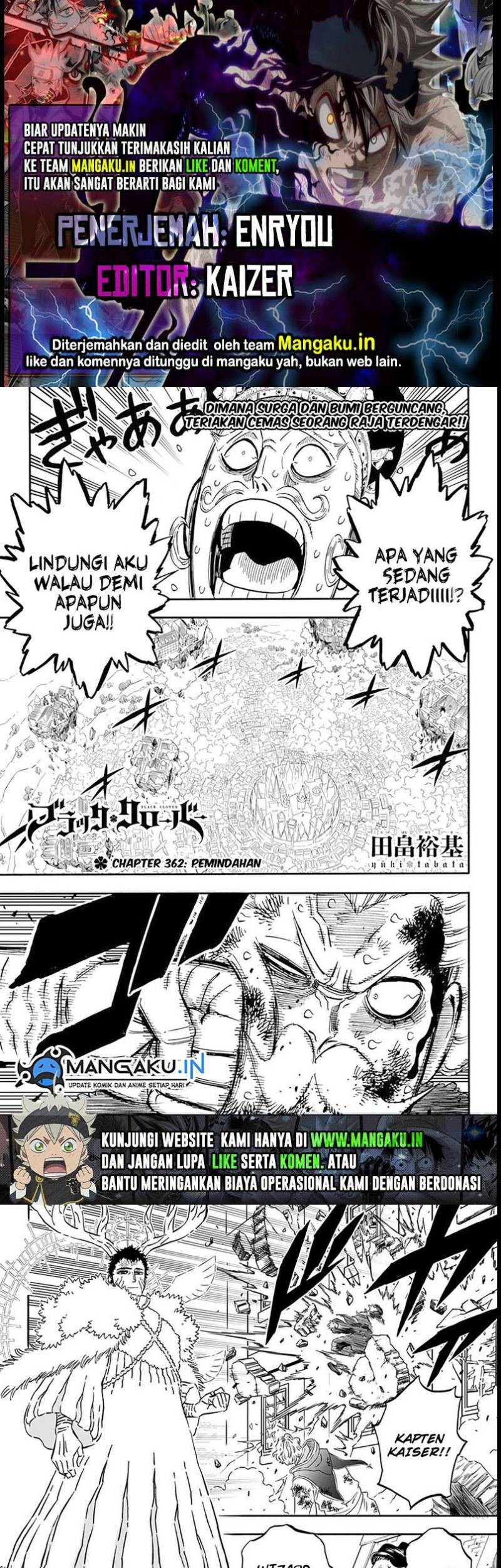 Black Clover Chapter 362 - halaman 1