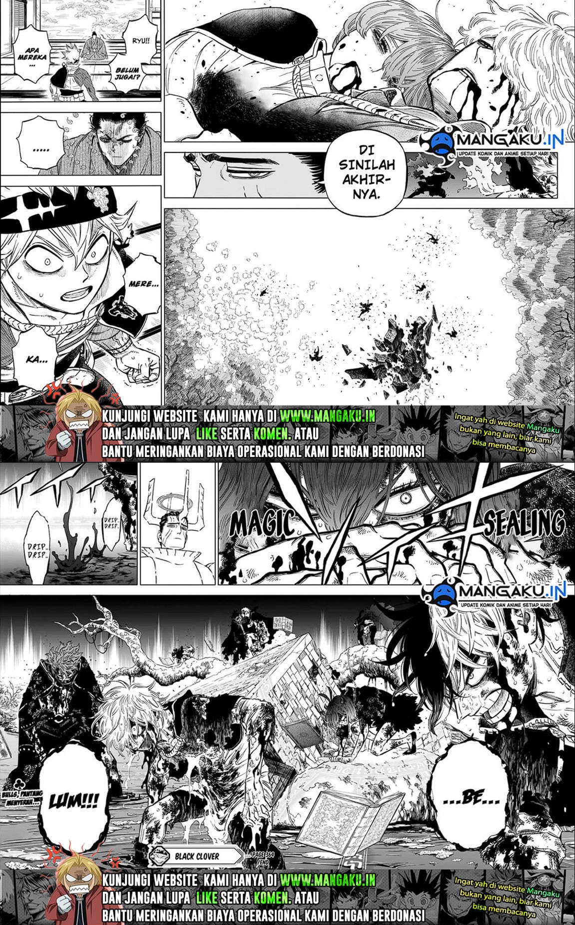 Black Clover Chapter 364 - halaman 6