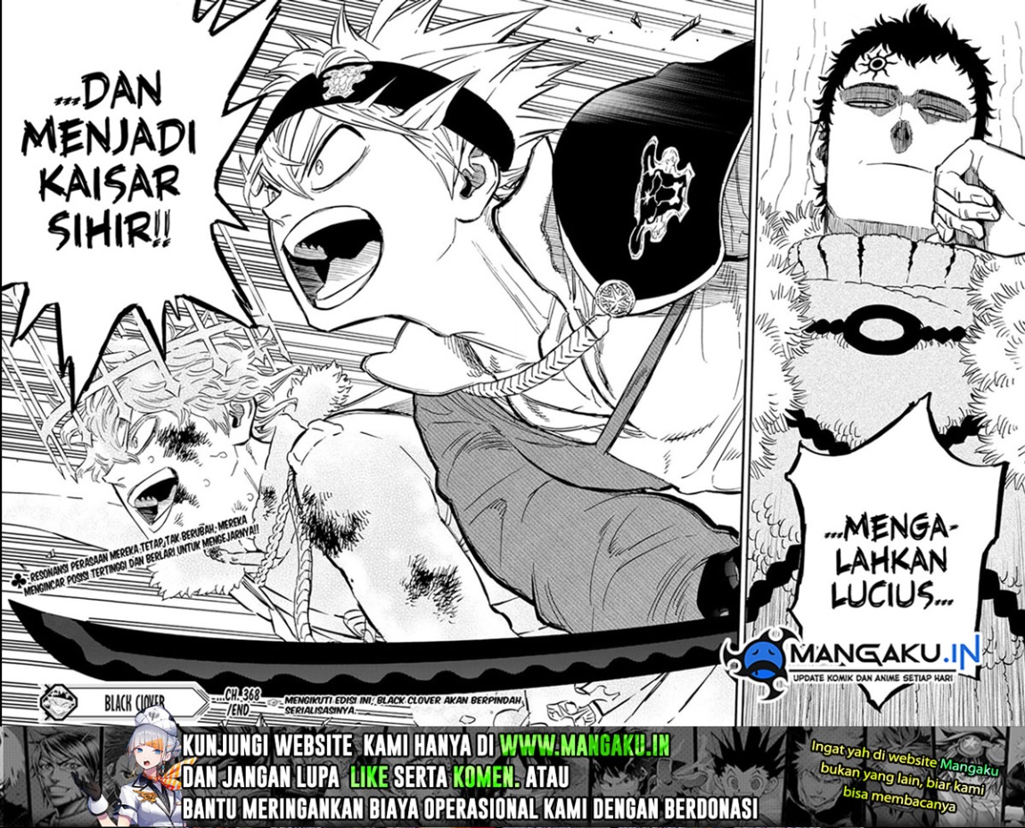 Black Clover Chapter 368 - halaman 8