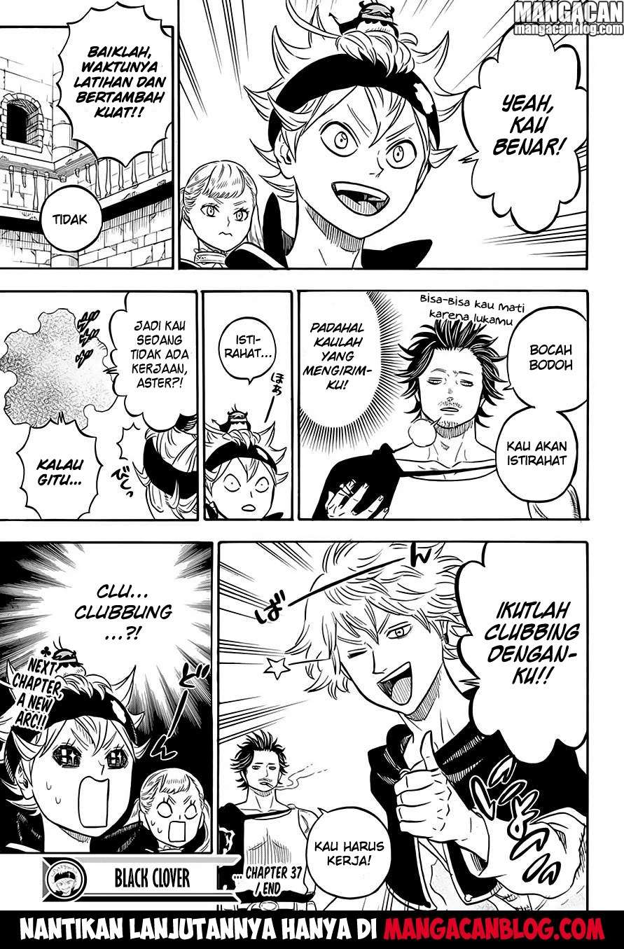 Black Clover Chapter 37 - halaman 16