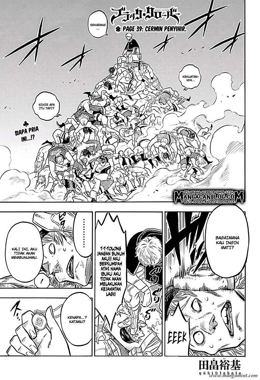 Black Clover Chapter 39 - halaman 1