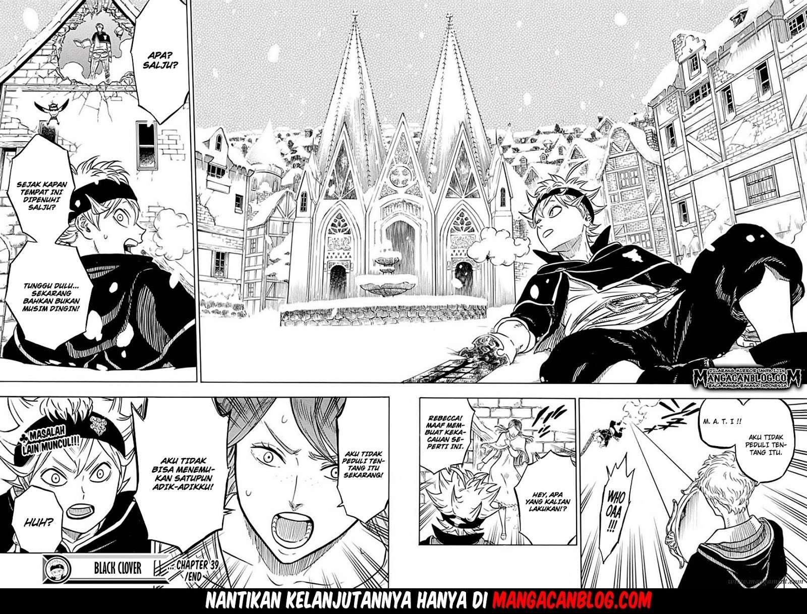 Black Clover Chapter 39 - halaman 16