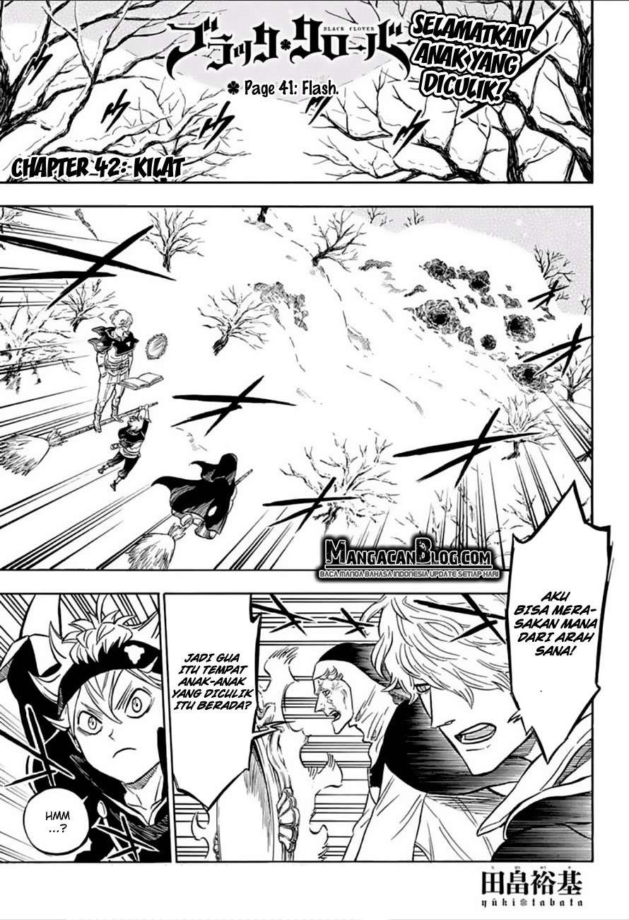 Black Clover Chapter 41 - halaman 2