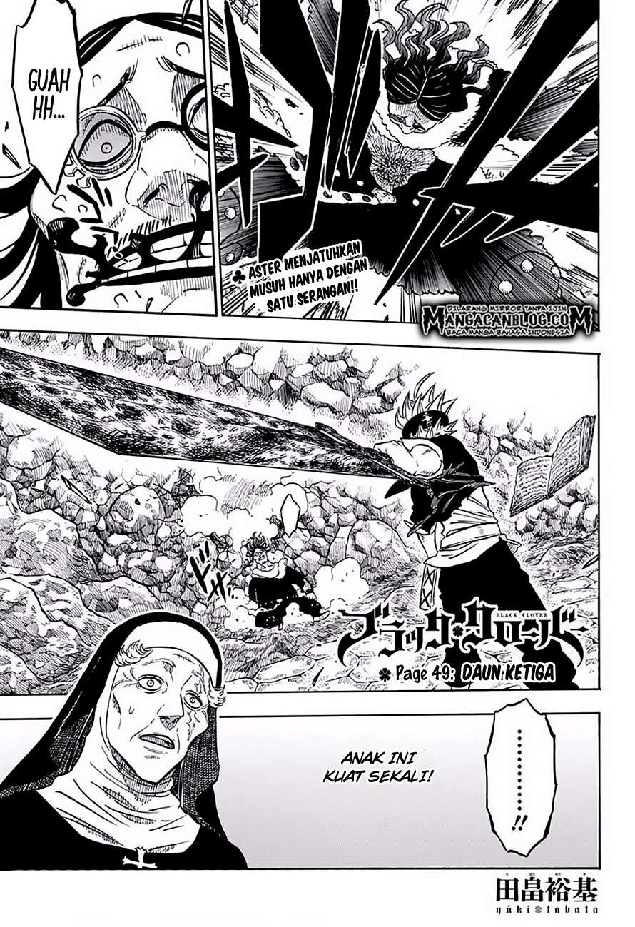 Black Clover Chapter 42 - halaman 2