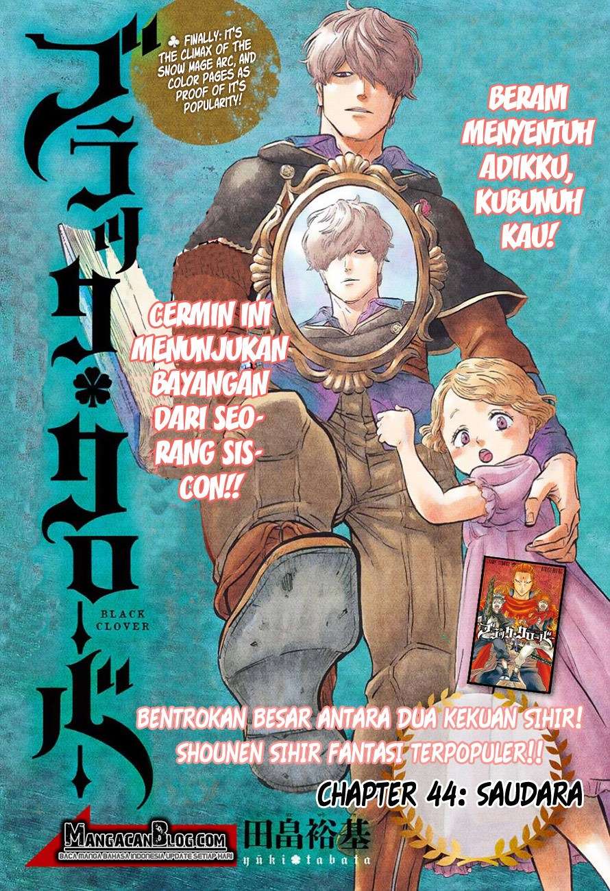 Black Clover Chapter 44 - halaman 1