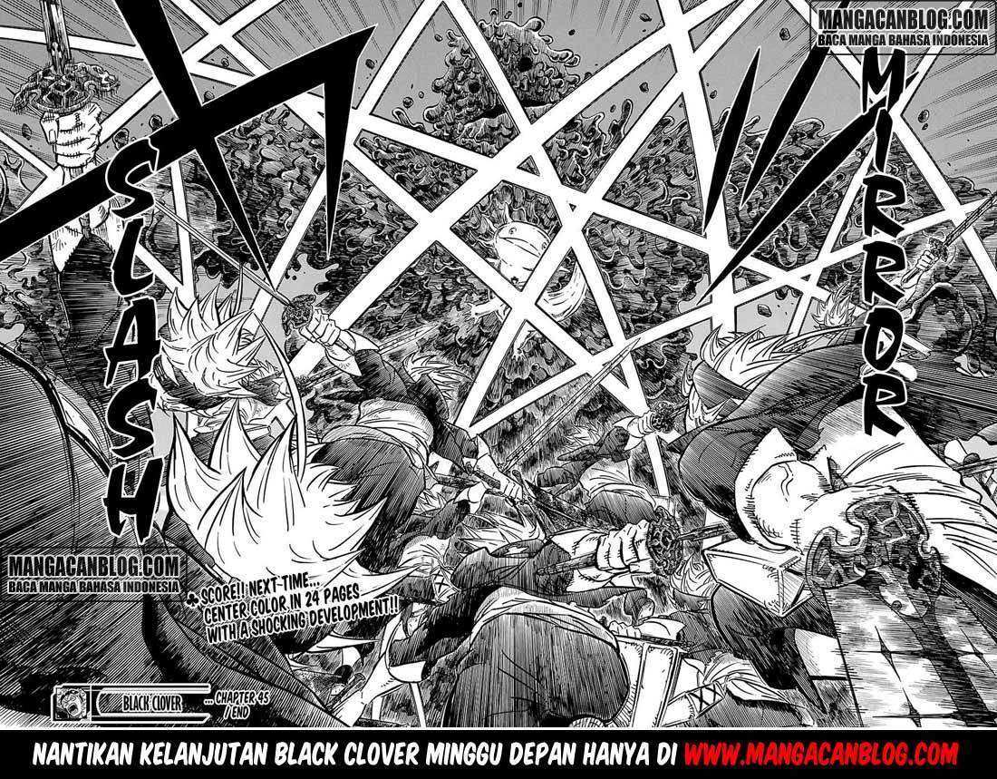 Black Clover Chapter 45 - halaman 17