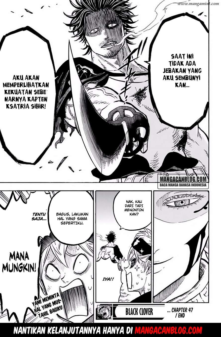 Black Clover Chapter 47 - halaman 18