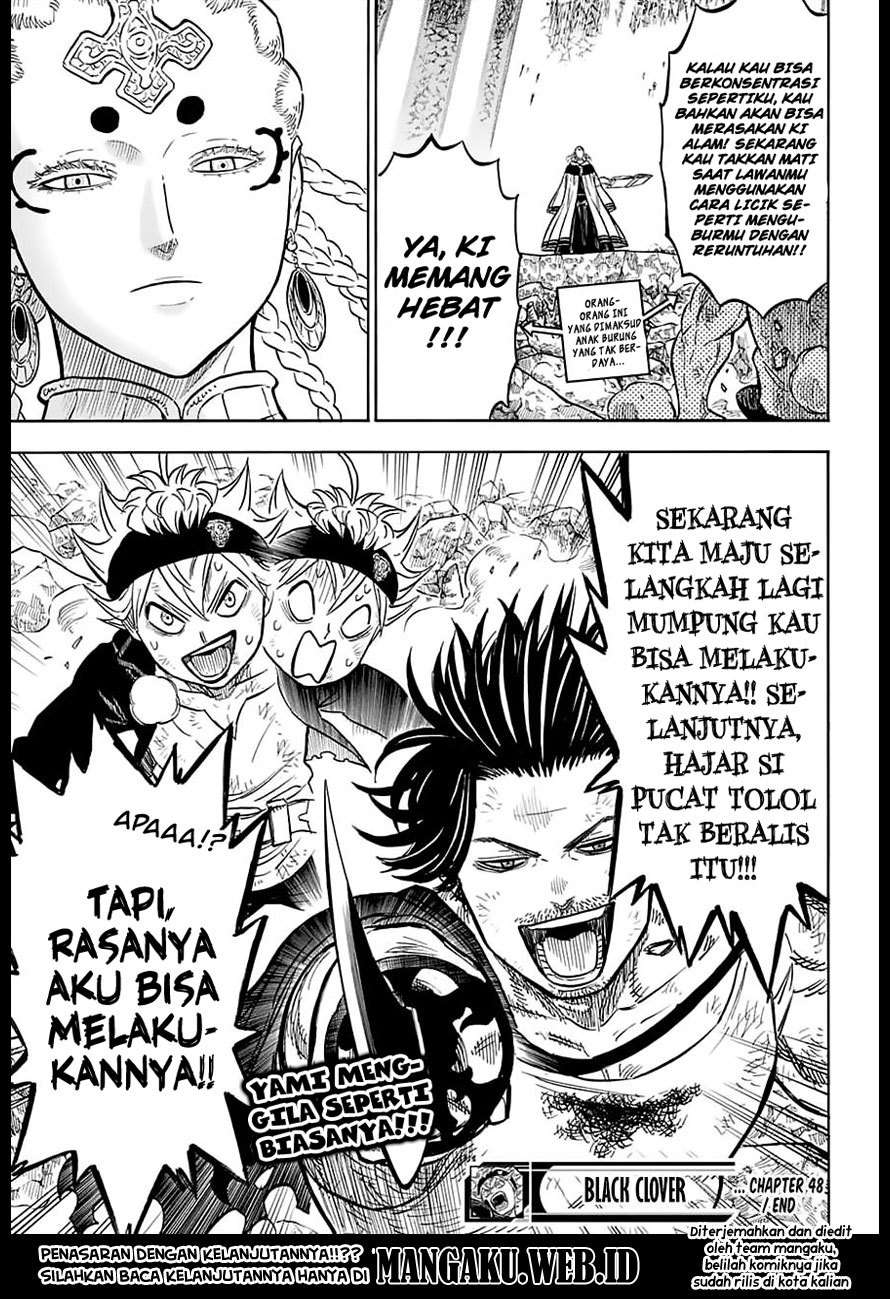 Black Clover Chapter 48 - halaman 18