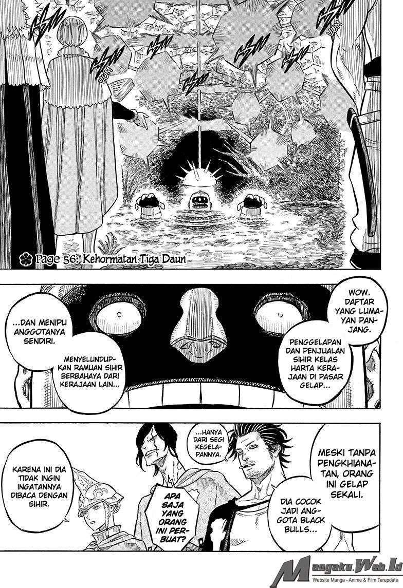 Black Clover Chapter 56 - halaman 2