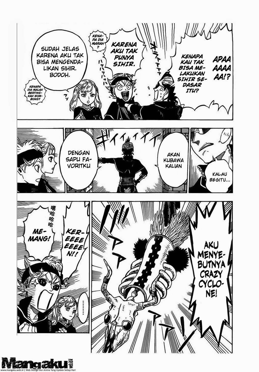 Black Clover Chapter 6 - halaman 8