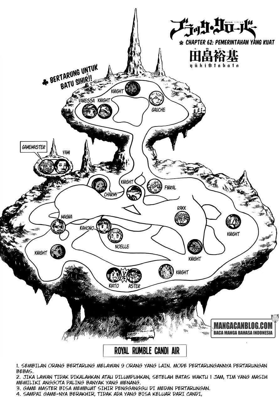 Black Clover Chapter 62 - halaman 1