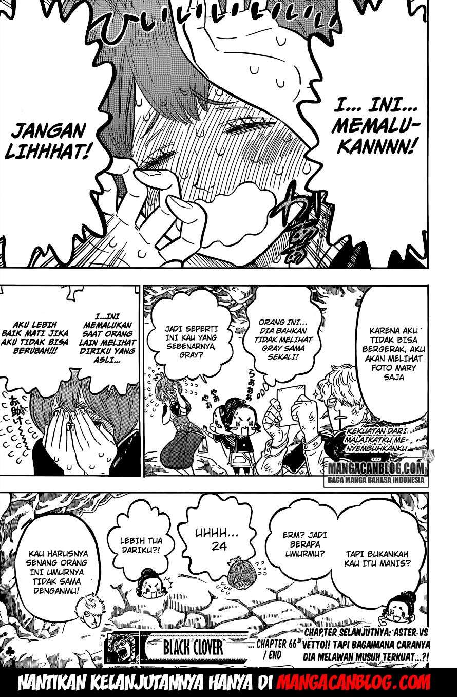 Black Clover Chapter 66 - halaman 18