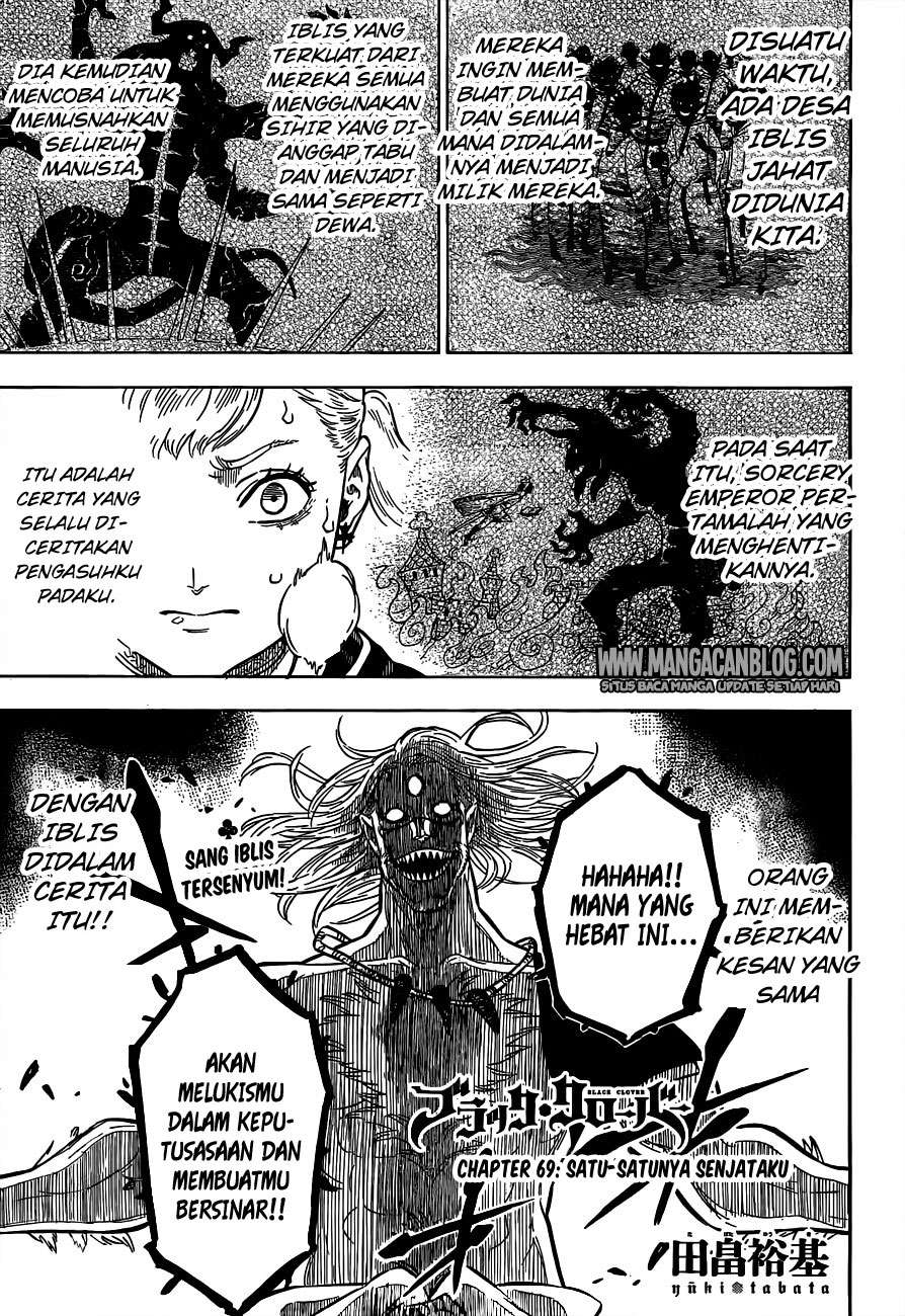 Black Clover Chapter 69 - halaman 2