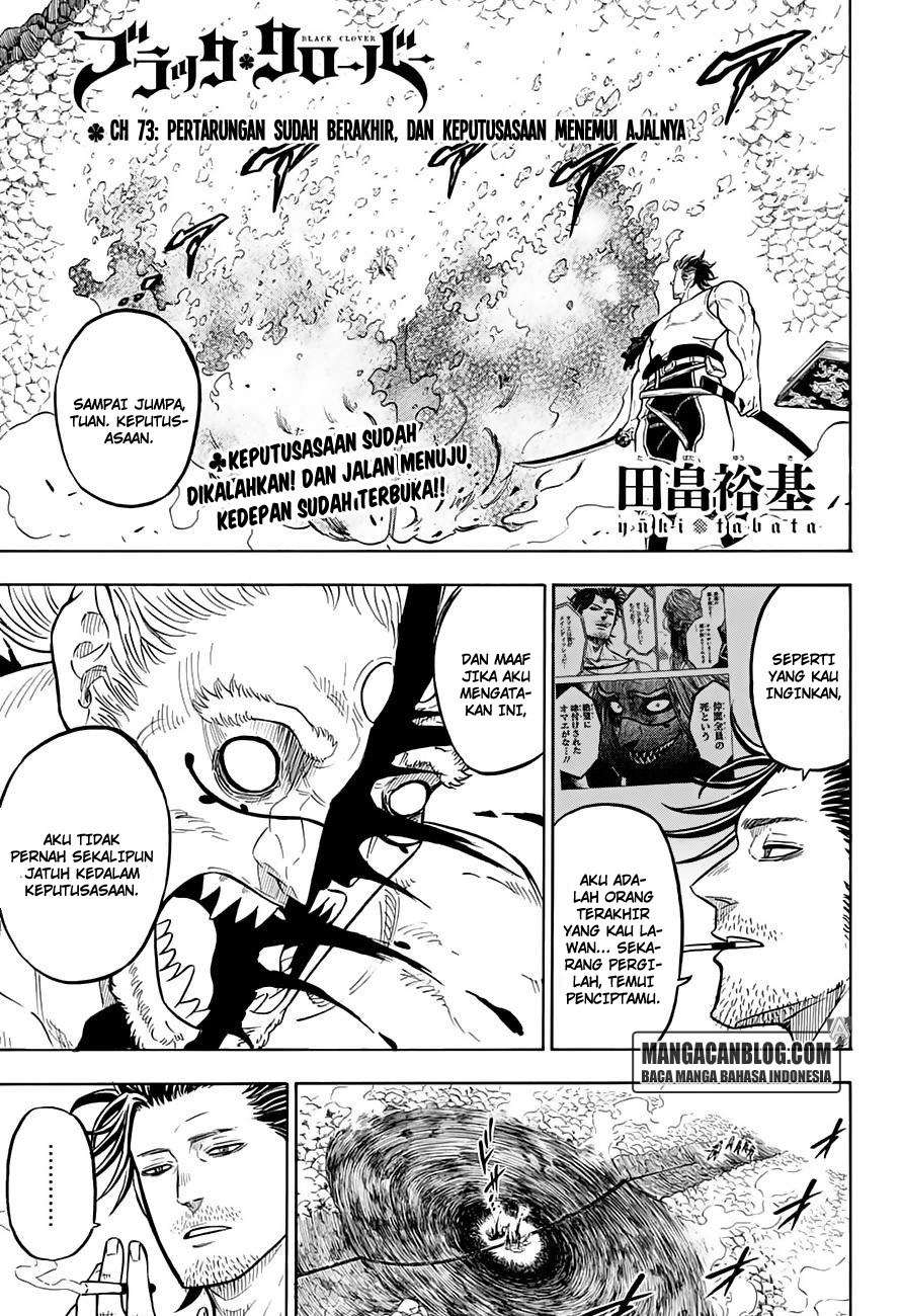 Black Clover Chapter 73 - halaman 1