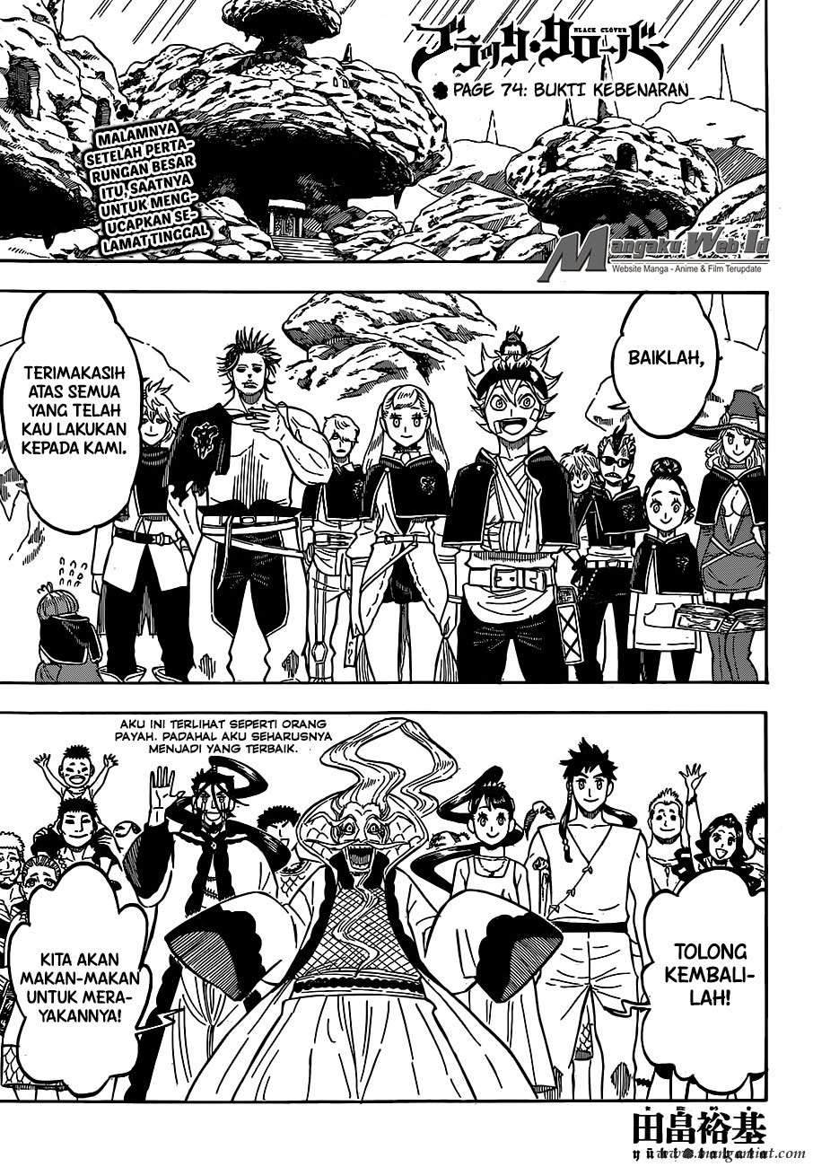 Black Clover Chapter 74 - halaman 1
