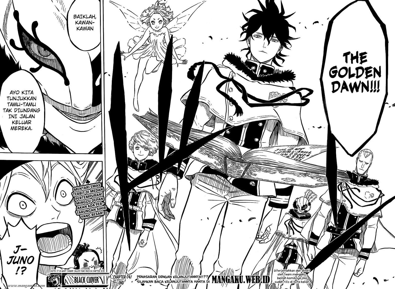 Black Clover Chapter 74 - halaman 16
