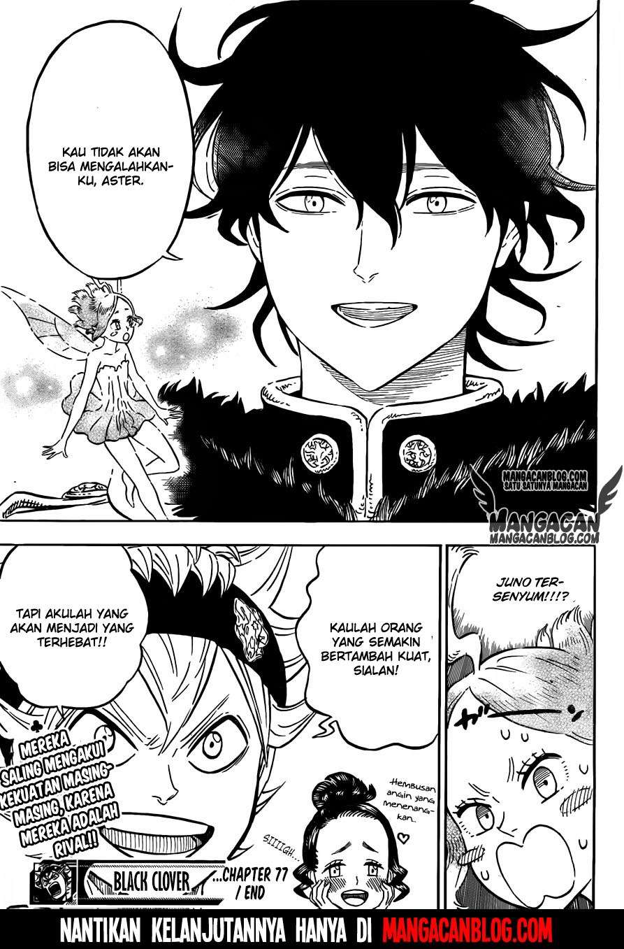 Black Clover Chapter 77 - halaman 16