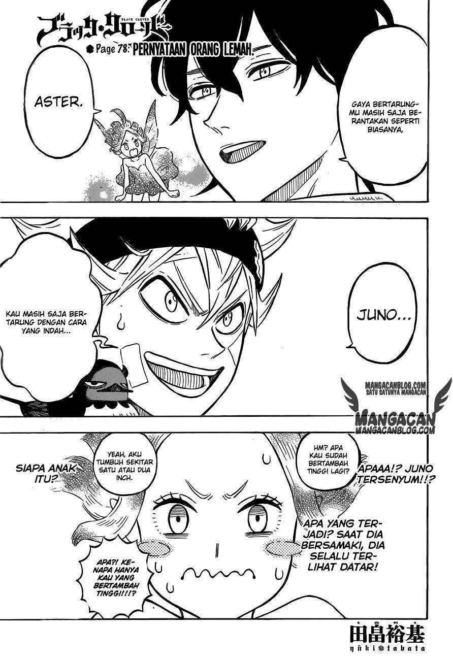Black Clover Chapter 78 - halaman 1