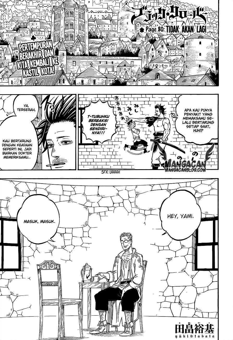 Black Clover Chapter 80 - halaman 1