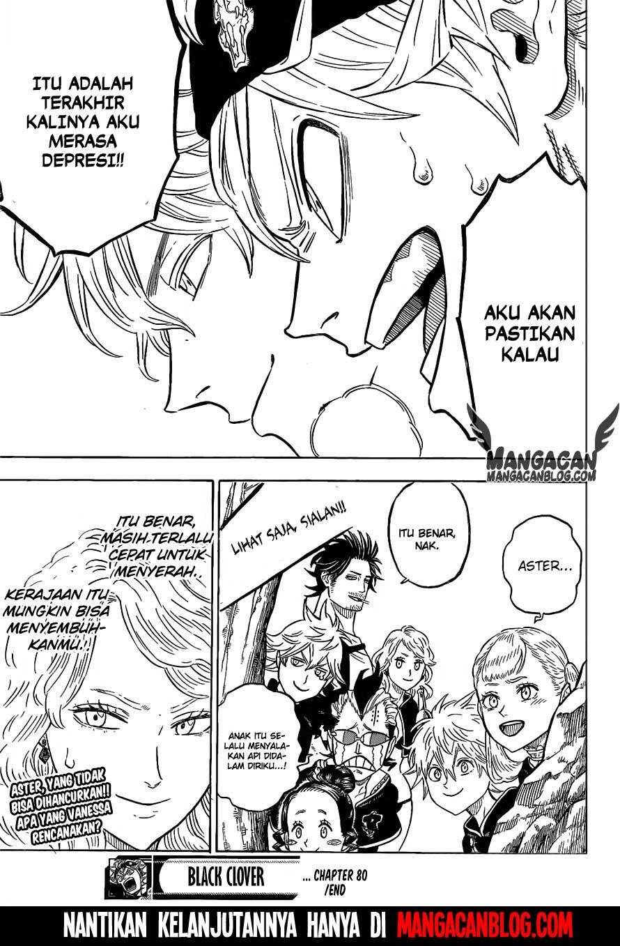Black Clover Chapter 80 - halaman 18