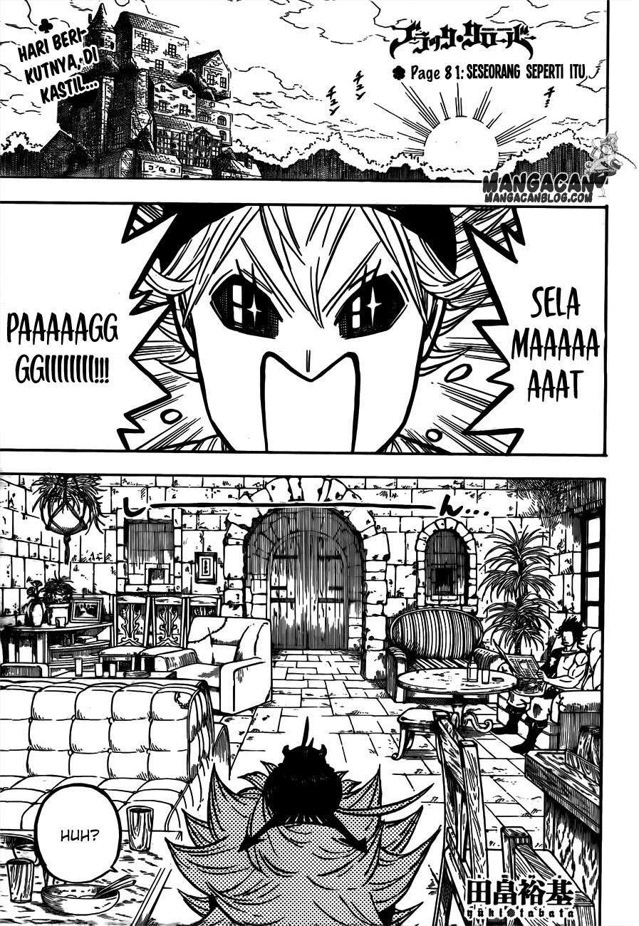 Black Clover Chapter 81 - halaman 1