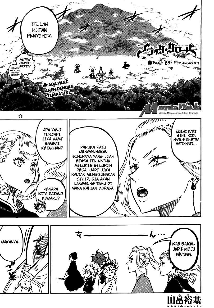Black Clover Chapter 83 - halaman 2