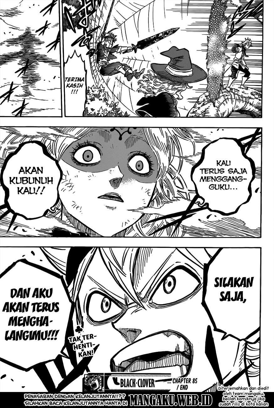 Black Clover Chapter 85 - halaman 18