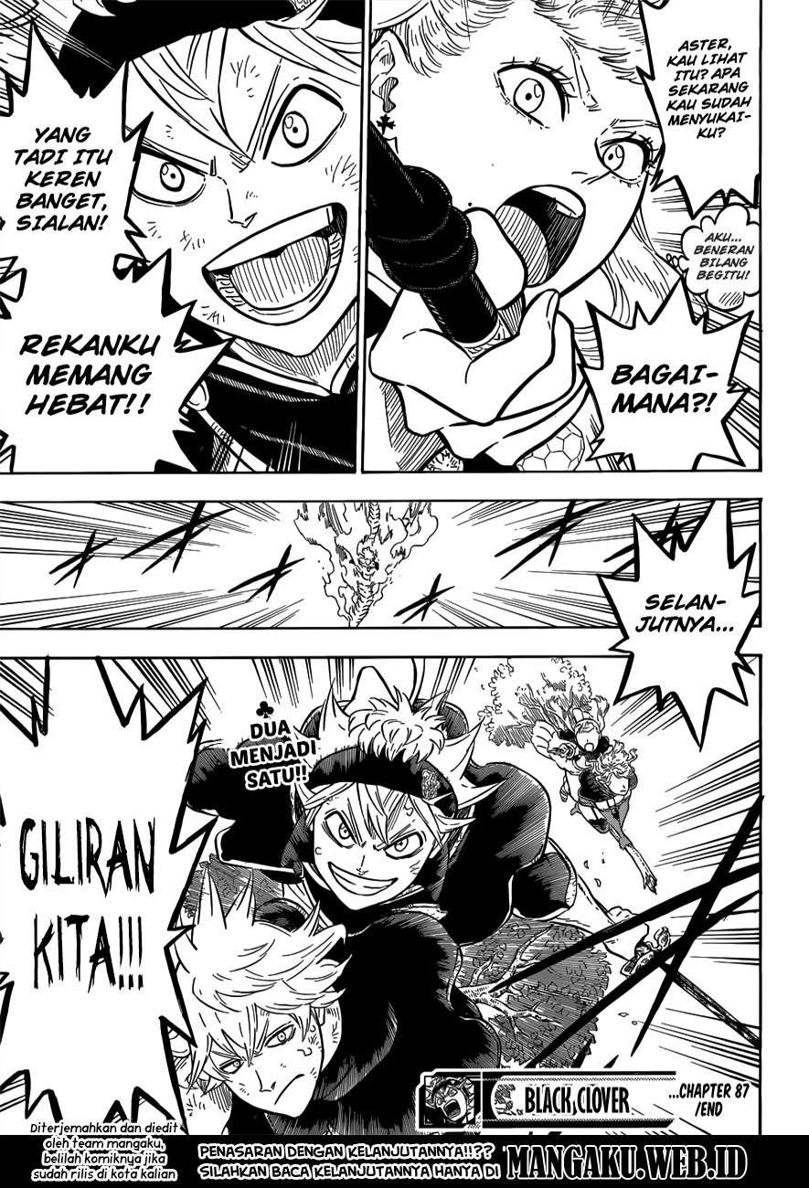 Black Clover Chapter 87 - halaman 17