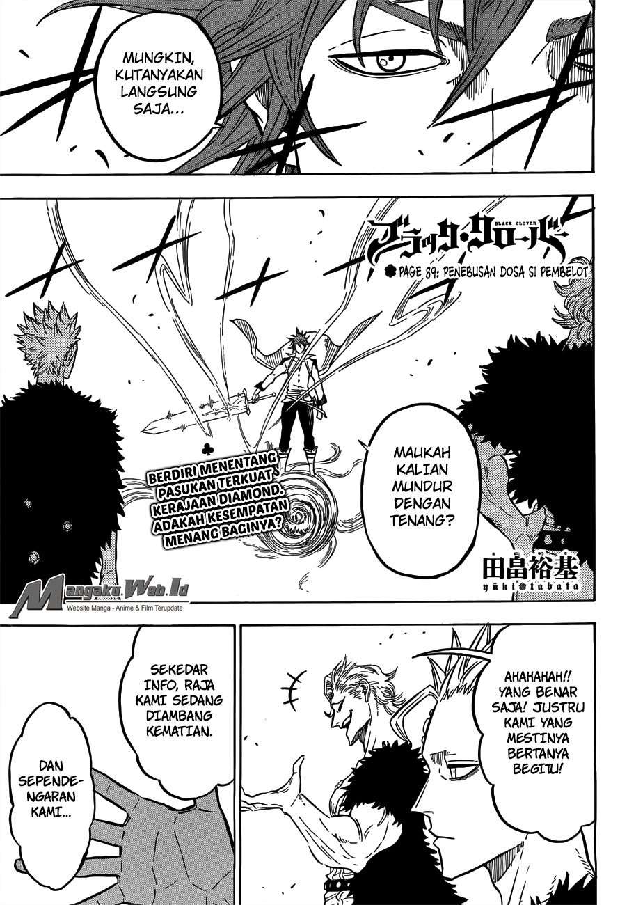 Black Clover Chapter 89 - halaman 2