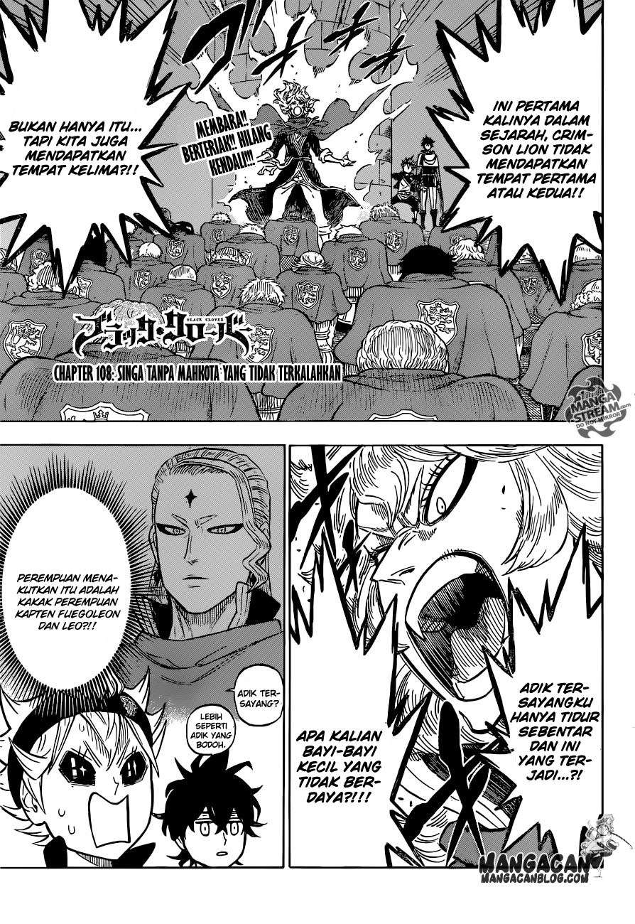 Black Clover Chapter 108 - halaman 1