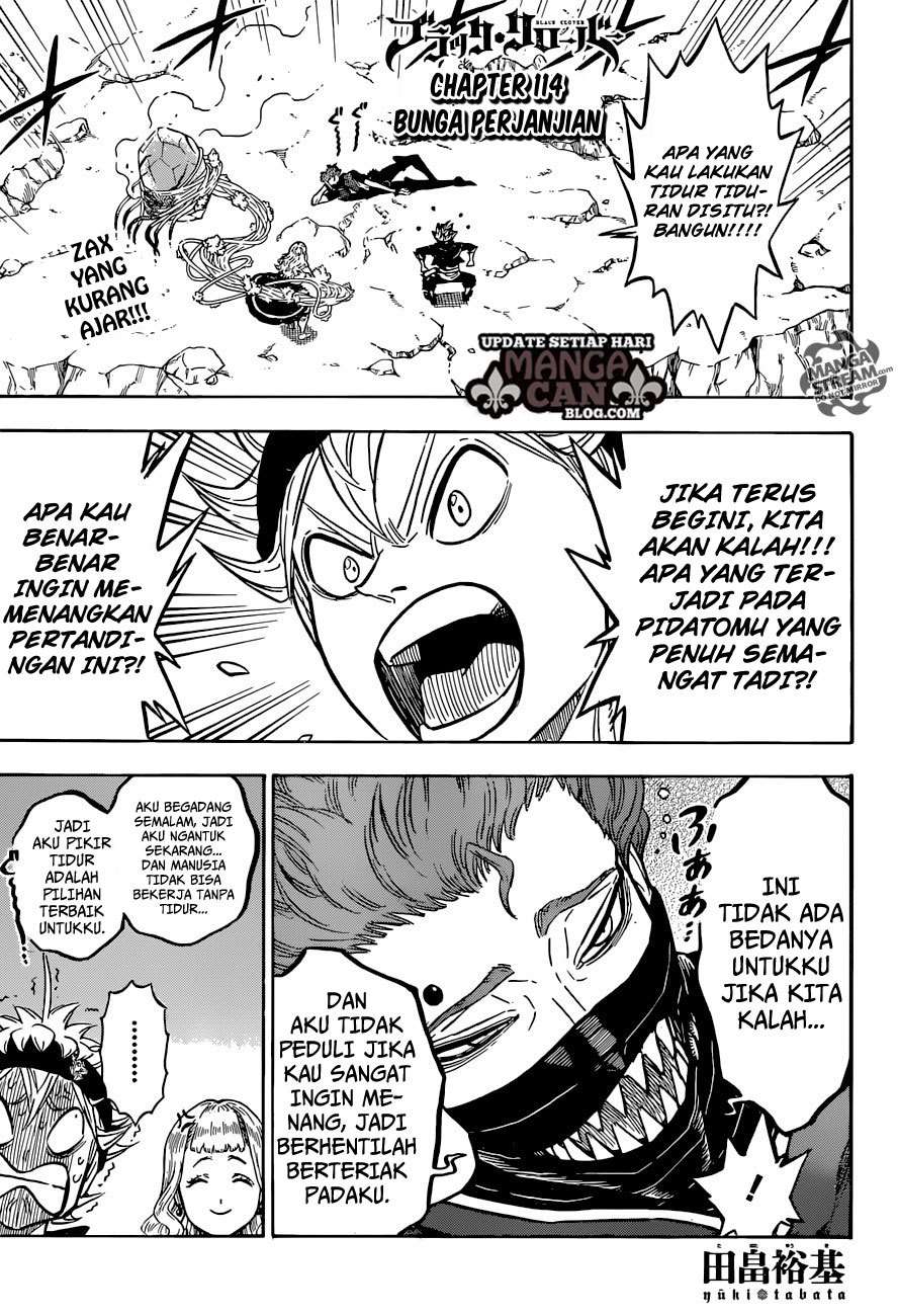 Black Clover Chapter 114 - halaman 1