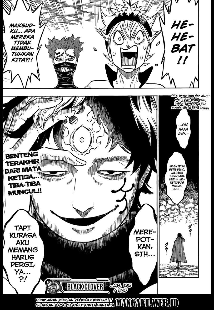 Black Clover Chapter 135 - halaman 16