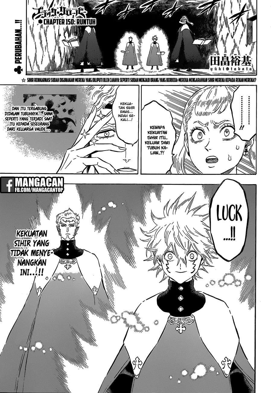 Black Clover Chapter 150 - halaman 1