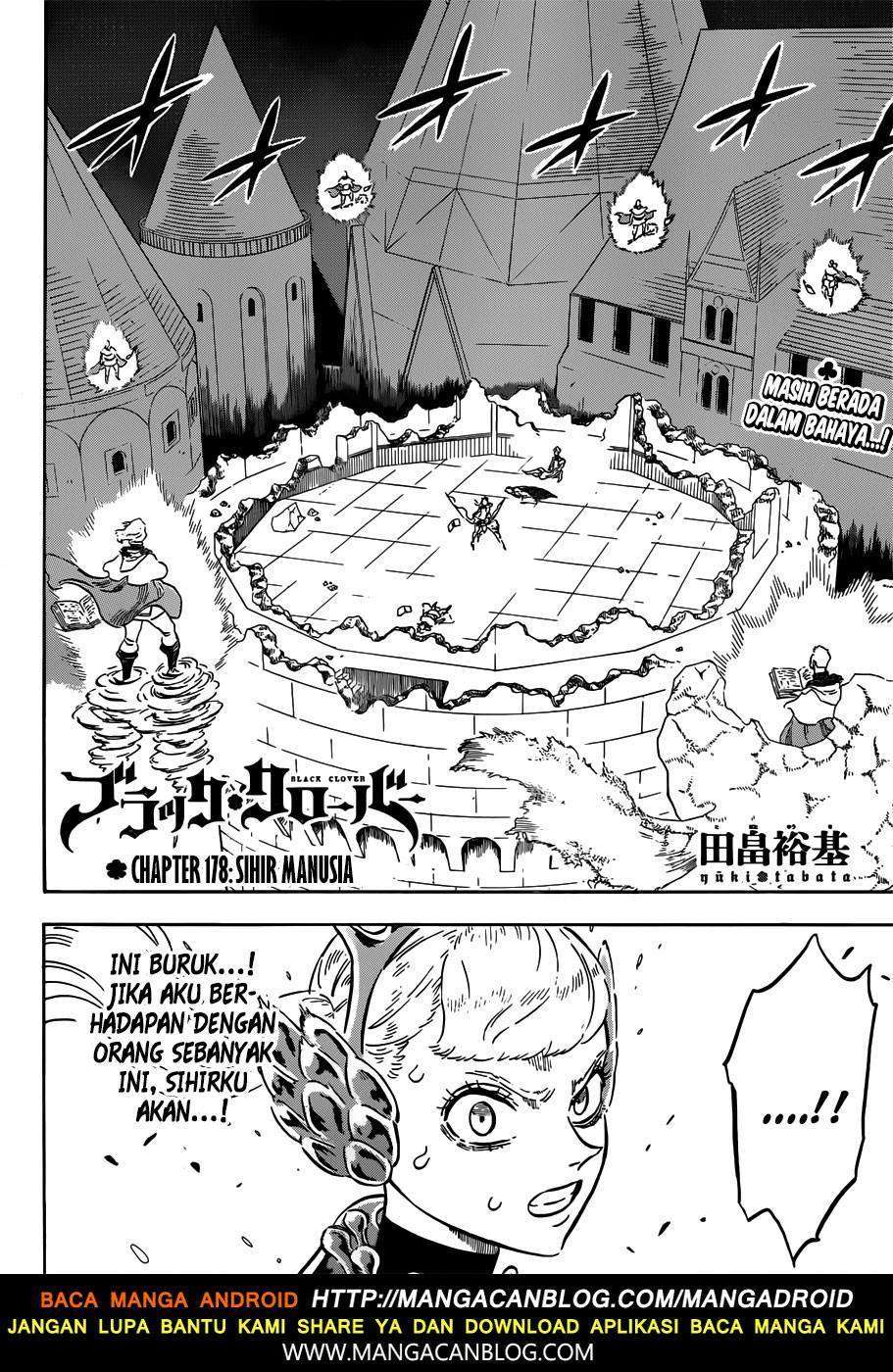 Black Clover Chapter 178 - halaman 3