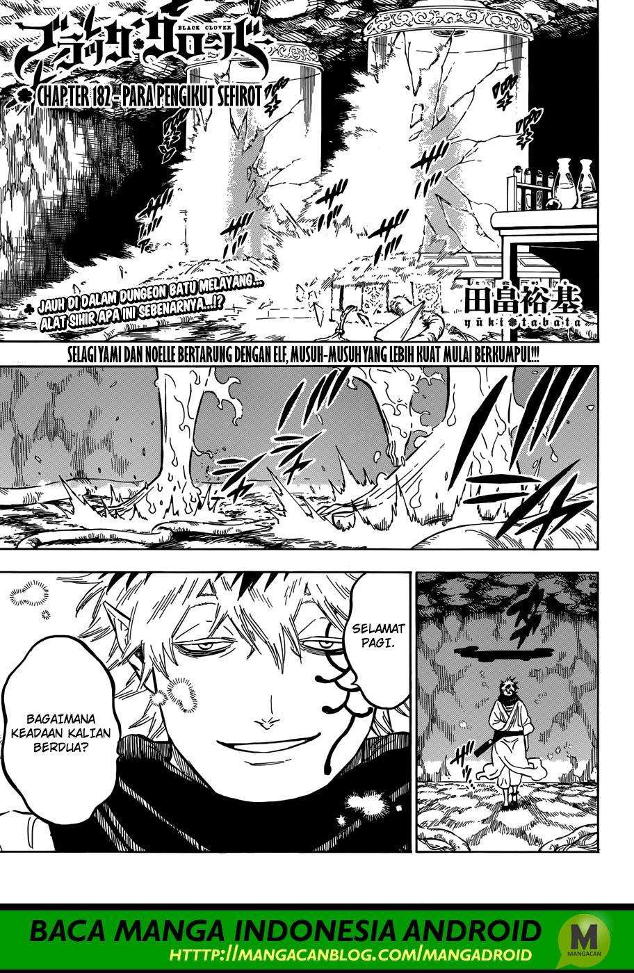 Black Clover Chapter 182 - halaman 1