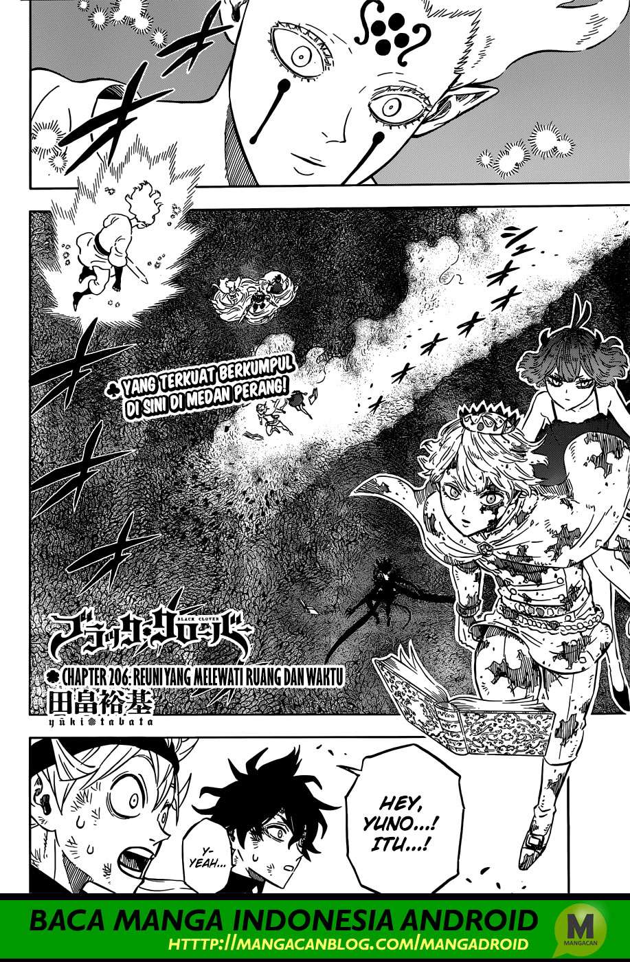 Black Clover Chapter 206 - halaman 3