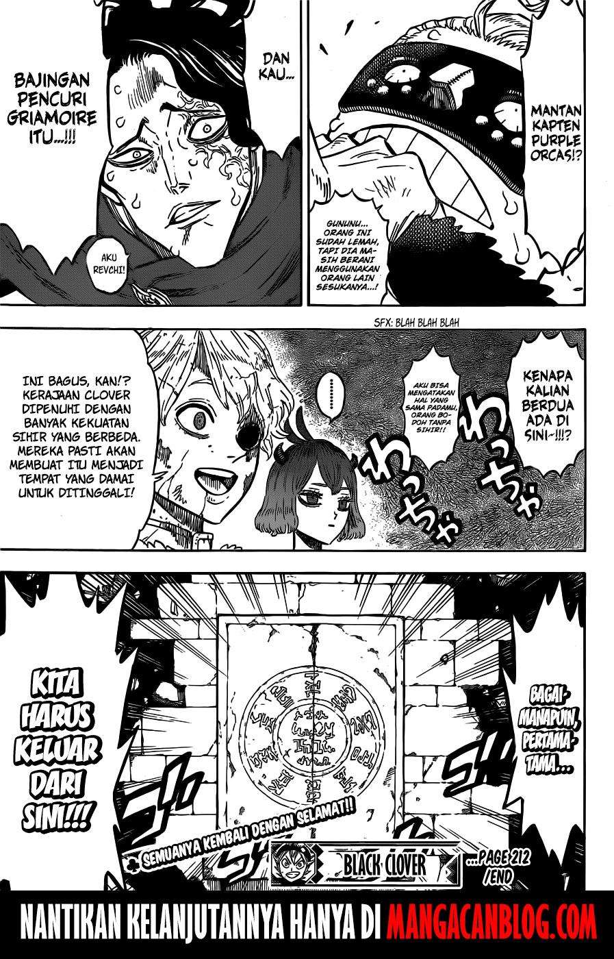 Black Clover Chapter 212 - halaman 16