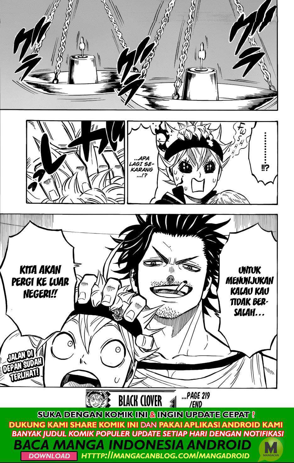 Black Clover Chapter 219 - halaman 13